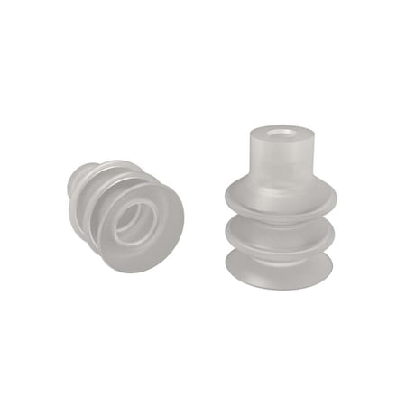 Fipa Bellows vacuum cup diam. 18 mm, Silicone transparent 21.018.151.2